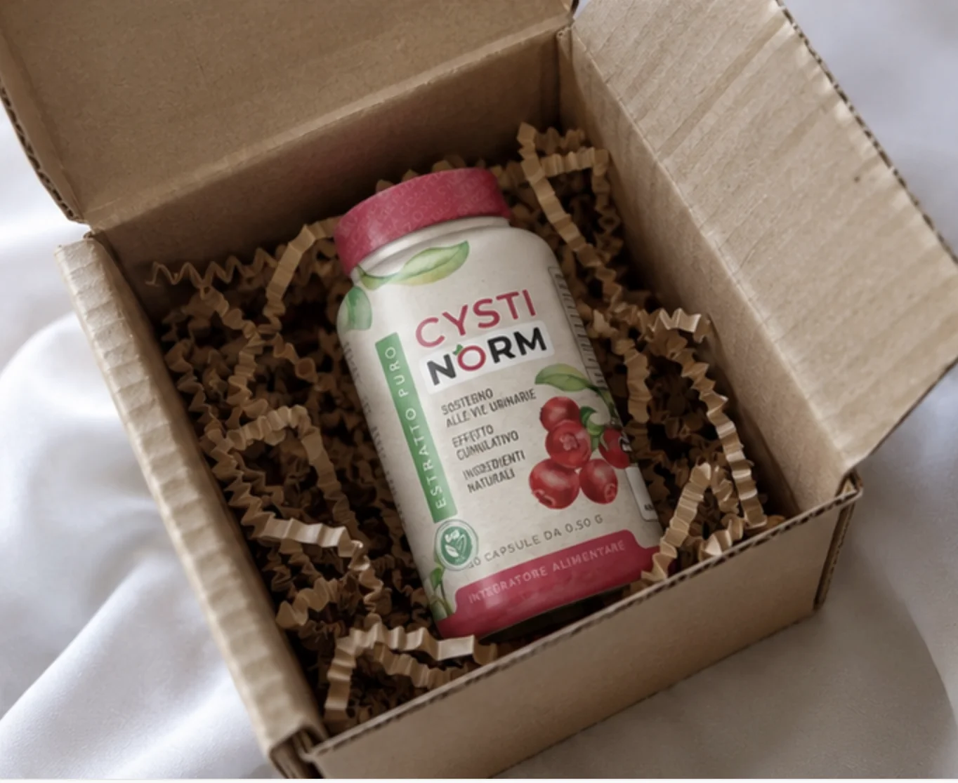 Foto der Verpackung von einem echten Kunden